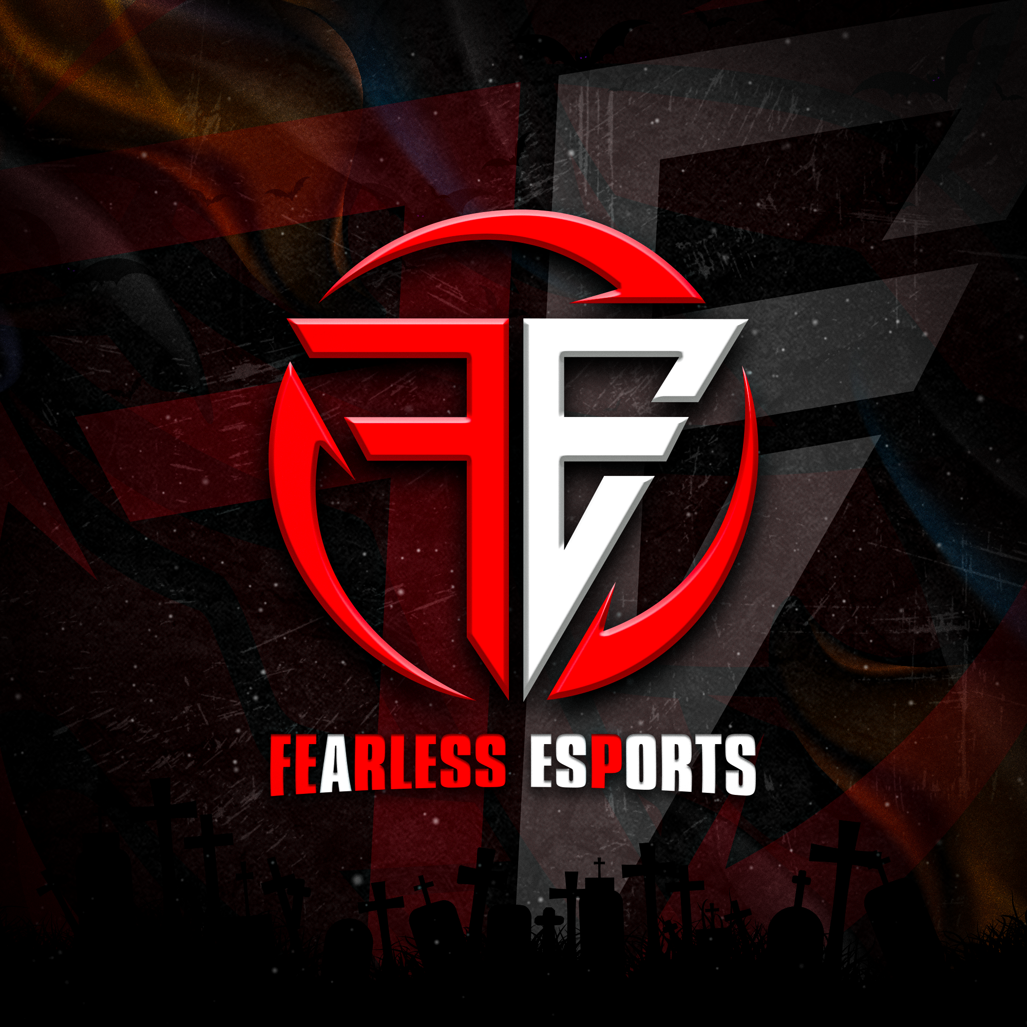 FEARLESS LOGO With BG